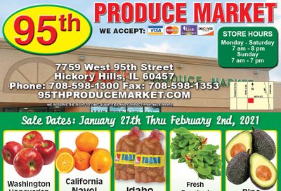 95th Produce Market Weekly Ad Flyer January 27 to February 2, 2021