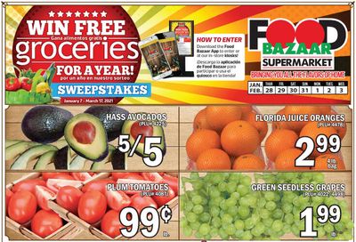 Food Bazaar Supermarket Weekly Ad Flyer January 28 to February 3, 2021