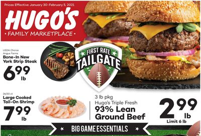 Hugo's Family Marketplace Weekly Ad Flyer January 30 to February 5, 2021