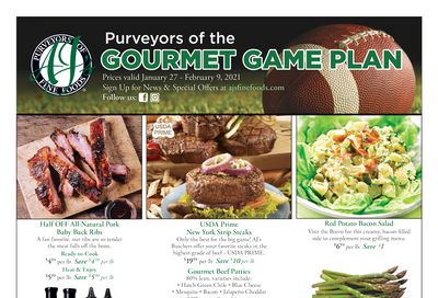 AJ's Fine Foods Game Day Sale Ad Flyer January 27 to February 9, 2021