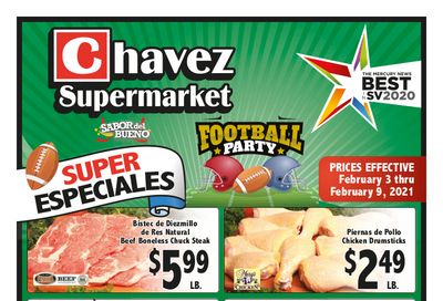 Chavez Weekly Ad Flyer February 3 to February 9, 2021