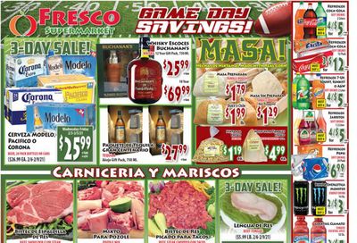 Fresco Supermarket Big Game Day Sale Weekly Ad Flyer February 3 to February 9, 2021