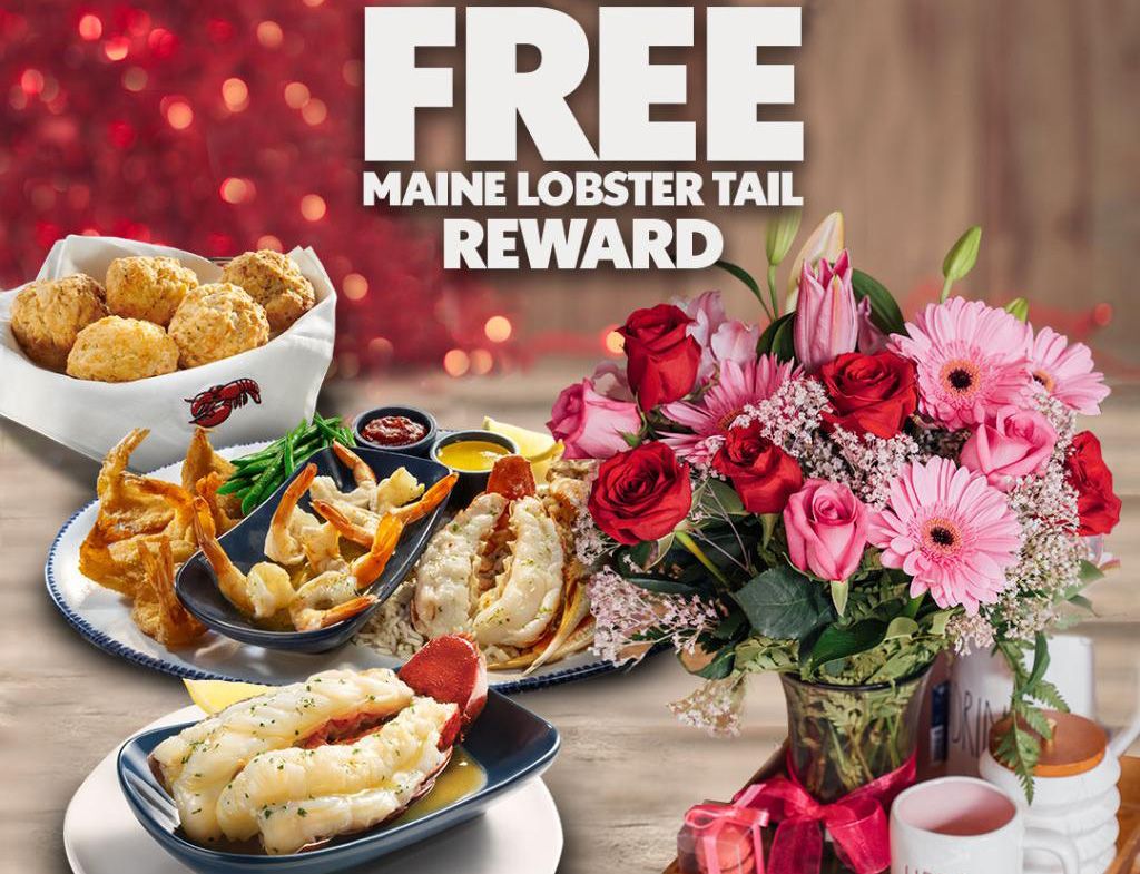 Join My Red Lobster Rewards and Get 15% Off a $40+ Order from 1-800-Flowers.com with a Free Maine Lobster Tail Reward with Purchase