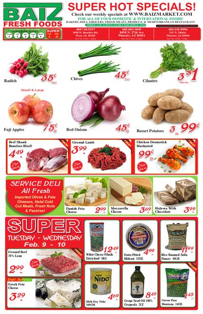 Baiz Market Weekly Ad Flyer February 4 to February 10, 2021