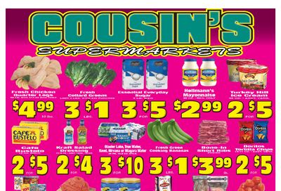 Cousin's Supermarket Bi-Weekly Ad Flyer February 1 to February 15, 2021