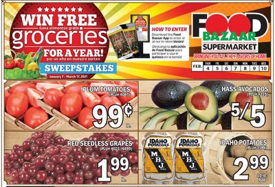 Food Bazaar Supermarket Weekly Ad Flyer February 4 to February 10, 2021