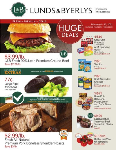 Lunds & Byerlys Weekly Ad Flyer February 4 to February 10, 2021