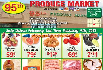 95th Produce Market Weekly Ad Flyer February 3 to February 9, 2021