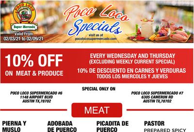 Poco Loco Weekly Ad Flyer February 3 to February 9, 2021