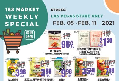 168 Market (NV) Weekly Ad Flyer February 5 to February 11, 2021