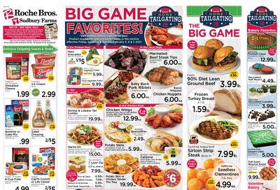 Roche Bros Big Game Day Sale Weekly Ad Flyer February 5 to February 11, 2021