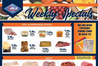 7 Mile Market Weekly Ad Flyer February 7 to February 12, 2021