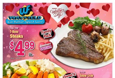 Wayfield Foods Valentine's Day Sale Weekly Ad Flyer February 8 to February 14, 2021