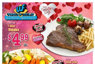 Wayfield Foods Valentine's Day Sale Weekly Ad Flyer February 8 to February 14, 2021