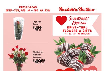 Brookshire Brothers Valentine's Day Sale Weekly Ad Flyer February 10 to February 16, 2021