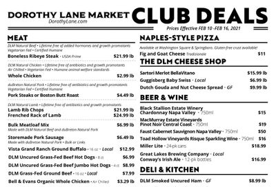 Dorothy Lane Market Weekly Ad Flyer February 10 to February 16, 2021