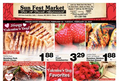 G&W Foods Valentine's Day Sale Weekly Ad Flyer February 10 to February 23, 2021