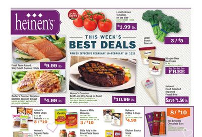 Heinen's Valentine's Day Sale Weekly Ad Flyer February 10 to February 16, 2021