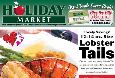 Holiday Market Valentine's Day Sale Weekly Ad Flyer February 10 to February 16, 2021