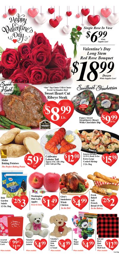 Town & Country Supermarket Valentine's Day Sale Weekly Ad Flyer February 10 to February 16, 2021