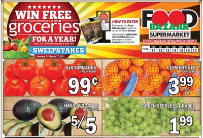 Food Bazaar Supermarket Weekly Ad Flyer February 11 to February 17, 2021