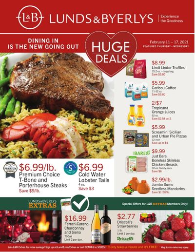 Lunds & Byerlys Valentine's Day Sale Weekly Ad Flyer February 11 to February 17, 2021