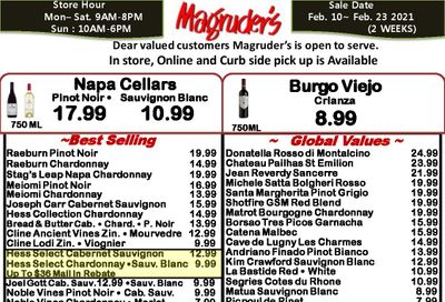 Magruder's Bi-Weekly Ad Flyer February 10 to February 23, 2021