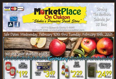 Marketplace On Oakton Weekly Ad Flyer February 10 to February 16, 2021