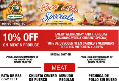 Poco Loco Weekly Ad Flyer February 10 to February 16, 2021