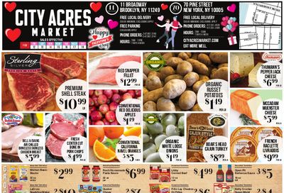 City Acres Market Valentine's Day Sale Weekly Ad Flyer February 12 to February 18, 2021
