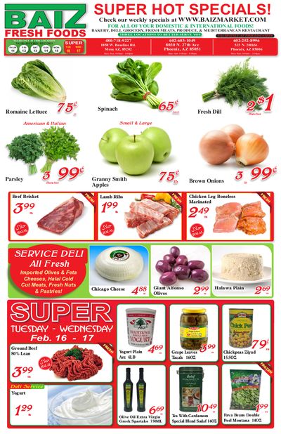 Baiz Market Weekly Ad Flyer  February 11 to February 17, 2021