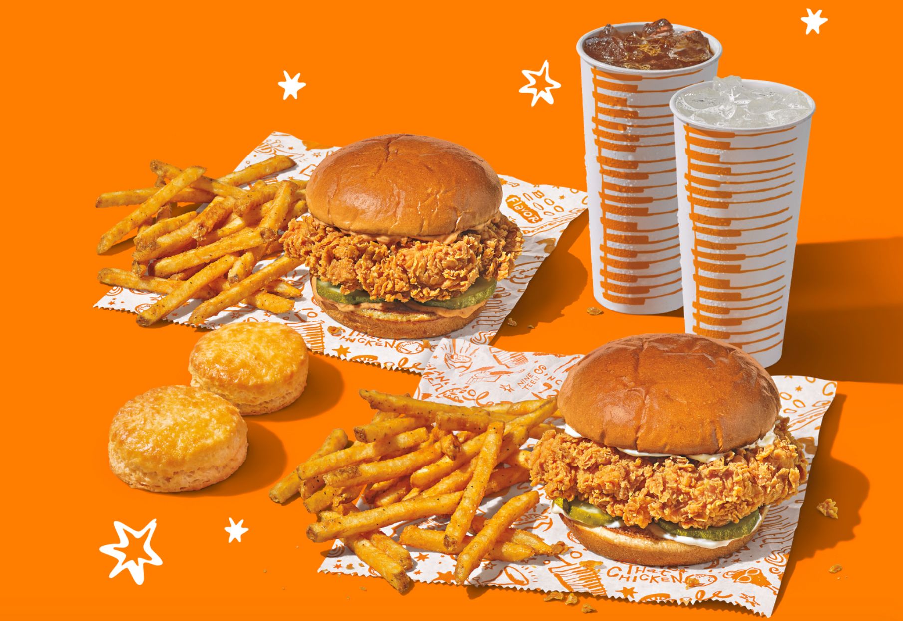Popeyes Chicken Introduces their New $18 Double Sandwich Combo with Sandwiches, Sides & More