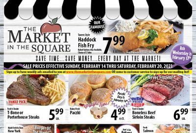 The Market In The Square Weekly Ad Flyer February 14 to February 20, 2021