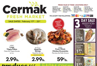 Cermak Fresh Market (IL) Weekly Ad Flyer February 17 to February 23, 2021