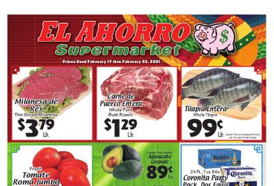 El Ahorro Supermarket Weekly Ad Flyer February 17 to February 23, 2021