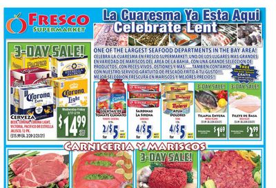 Fresco Supermarket Cuaresma Lent Special Weekly Ad Flyer February 17 to February 23, 2021