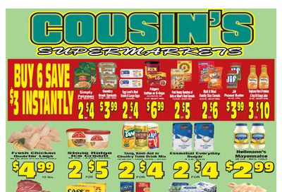 Cousin's Supermarket Weekly Ad Flyer February 16 to February 28, 2021