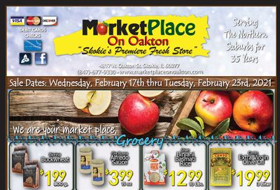 Marketplace On Oakton Weekly Ad Flyer February 17 to February 23, 2021