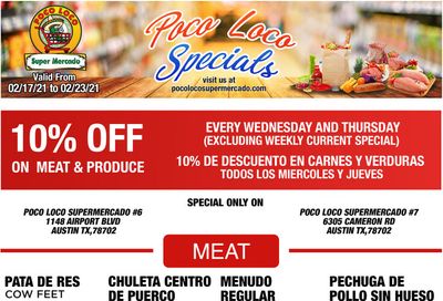 Poco Loco Weekly Ad Flyer February 17 to February 23, 2021