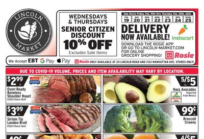 Lincoln Market Weekly Ad Flyer February 19 to February 25, 2021