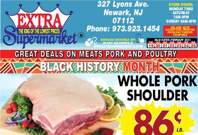 Extra Supermarket Weekly Ad Flyer February 19 to February 25, 2021