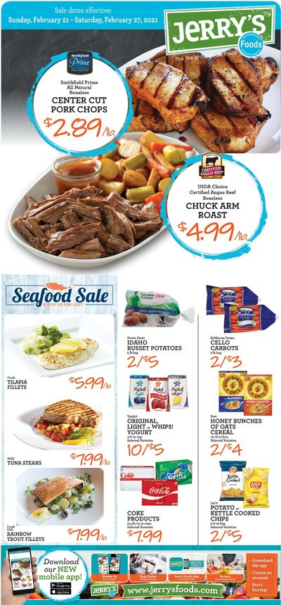 Jerry's Food Weekly Ad Flyer February 21 to February 27, 2021