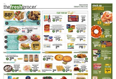 The Fresh Grocer Weekly Ad Flyer February 21 to February 27, 2021