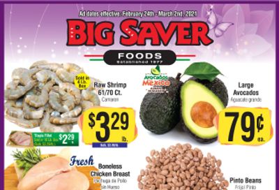 Big Saver Foods Weekly Ad Flyer February 24 to March 2, 2021