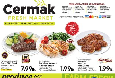 Cermak Fresh Market (IL) Weekly Ad Flyer February 24 to March 2, 2021