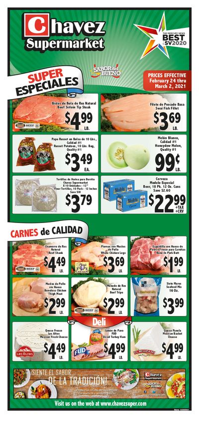 Chavez Weekly Ad Flyer February 24 to March 2, 2021