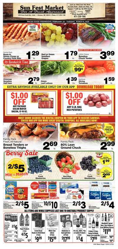 G&W Foods Weekly Ad Flyer February 24 to March 9, 2021