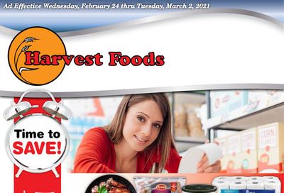 Harvest Foods Weekly Ad Flyer February 24 to March 2, 2021