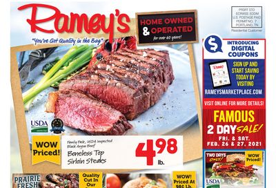 Ramey's Weekly Ad Flyer February 24 to March 2, 2021