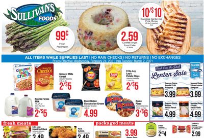 Sullivan's Foods Weekly Ad Flyer February 24 to March 2, 2021